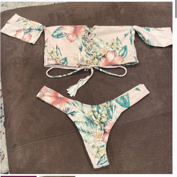 Montce Other - Montce Tommy floral corset top and uno bottoM